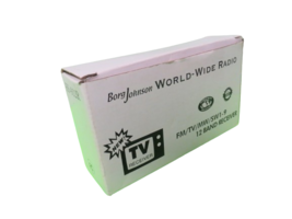 Borg Johnson HS-912R World Wide FM/TV/MW/SW 12 Band Receiver Tested In Box New - £12.45 GBP