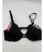 Maidenform Padded T Shirt Bra Women&#39;s Size 34B Black Underwire New - £11.94 GBP