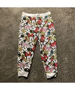Disney Mickey &amp; Friends Big Face Women’s Pajama Bottoms Joggers Pants XX... - $309.63 MXN