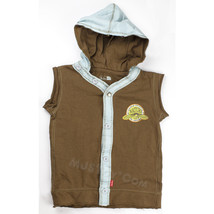 NWT Shilav Sleeveless Hoodie Vest Shirt 100% Cotton Nature Life Boy/Girl 4T/7T - £13.58 GBP
