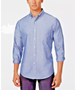 Club Room Shirt With an Oxford Collar Blue 16 34-35 - $295.59 MXN