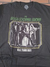 The Alice Cooper Montrer - Délavé &quot; US Tour 1971 &quot; T-Shirt ~ Jamais Worn ~ S XXL - £16.44 GBP