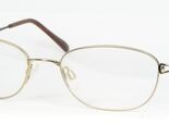 Vintage CHARMANT Titanium EU7676 CU GOLD UNIQUE EYEGLASSES 53-18-140mm (... - $86.13