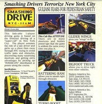 Smashing Drive Arcade Flyer Original Video Game Art Print Promo Sheet 2001 - $17.55