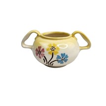 Vintage Hull Ceramic “Bouquet” Sugar Bowl Missing Lid - $23.36