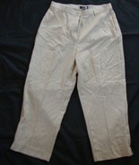 East 5th Secretly Slender Stretch Cropped Capri beige Pants  size 6 - $5.99