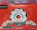 Donut Shop PEPPERMINT BARK 10 K-Cup Coffee Pods Keurig-BRAND NEW-SHIPS N... - £7.66 GBP