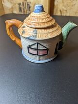 Cottage Ware Teapot Vintage Made Japan Small Lidded Country Boho Decor C... - €11,92 EUR