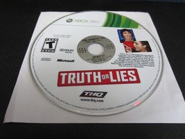 Truth or Lies (Microsoft Xbox 360, 2010) - Disc Only!!! - £4.67 GBP