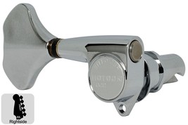 GOTOH GB350 Res-o-lite Compact Bass Tuning Machines Tuners - 5R - Chrome - $165.99