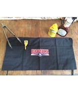 NEW YORK GIANTS GRILLING- BAR B QUE-TAILGATING-BAR APRON- STITCHED LOGO ... - £11.71 GBP
