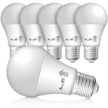 AmeriTop A19 LED Light Bulbs- 6 Pack Efficient 9W60W Equivalent 830 Lume... - $35.88
