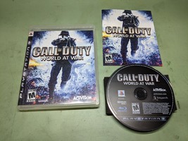 Call of Duty World at War Sony PlayStation 3 Complete in Box - £6.21 GBP