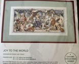 Sunset Gallery Crewel -Joy to the world Cross stitch kit 1992 (Sealed) 1... - $32.71