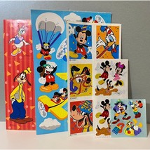 Vintage Sandylion Gibson + Disney Mickey Mouse &amp; Friends Stickers - £15.71 GBP