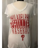 Philadelphia Phillies Men&#39;s Shirt Genuine Womens MLB Size Medium NWT $35 - £5.53 GBP