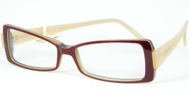 Italian Design 4359 K40 Burgundy /BEIGE Eyeglasses Glasses Frame 51-14-140mm - £57.93 GBP