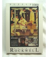 Saturday Evening Post The Rookie Norman Rockwell Baseball 1000 Piece Puz... - $40.62 CAD