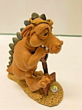 Krystonia Dragon ALL TUCKERED OUT 4 3/4&quot; Figurine - £15.69 GBP