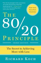 The 80/20 Principle The Secret Of Achieving More With Less by Richard Koch - £11.68 GBP