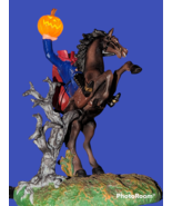 Dept 56 THE HEADLESS HORSEMAN Lit Halloween Village Accessory Figurine 4... - $52.42