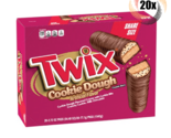 Full Box 20x Pack Twix Cookie Dough Share Size Candy Bars | 4 Bars Each ... - £43.06 GBP