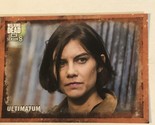 Walking Dead Trading Card #11 Lauren Cohen Orange Background - $1.97