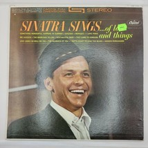 FRANK SINATRA Sinatra Sings Of Love And Things CAPITOL LP VG - $9.90