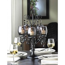 MIDNIGHT ELEGANCE CANDELABRA - £39.09 GBP