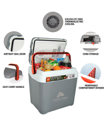 Mini Portable Car Refrigerator Iceless Thermoelectric Cooler Freezer Ele... - $1,586.31 MXN