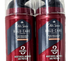 2 Pack Old Spice Bald Care System Scalp Moisturizer Mattes Protects 3.4oz - $21.99