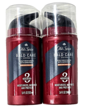 2 Pack Old Spice Bald Care System Scalp Moisturizer Mattes Protects 3.4oz - £17.68 GBP