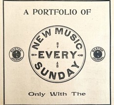 Boston Sunday Journal Full Page Advertisements 1900 Victorian Boston DWEE4 - $19.99