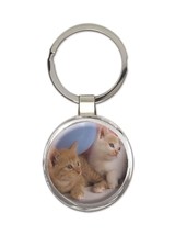 Cat : Gift Keychain Cute Animal Kitten Funny Friend Birthday Balloons - £6.29 GBP