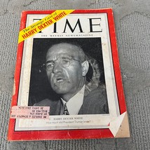 Time The Weekly News Magazine Harry Dexter White Vol LXII No 21 November 23 1953 - £9.59 GBP
