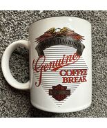 Vintage Harley Davidson Mug Eagle 1993 Motorcycles 10oz Genuine Coffee B... - €11,14 EUR