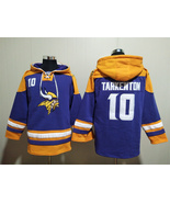 Fran Tarkenton Vikings Purple Lace-Up Pullover Hoodie - $63.20