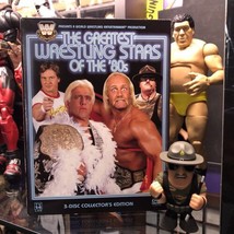 WWF The Greatest Wrestling Stars of the &#39;80&#39;s DVD 2005 3-Disc Set WWE Hulk Hogan - $28.45