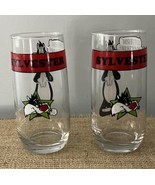 Vintage Arby’s Looney Tunes Glass Sylvester No Cracks/Chips Lot Of 2 - £18.31 GBP