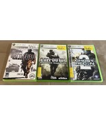 Xbox 360 3 Game Lot: Battlefield Bad Company 2, Call Of Duty 4, Ghost Re... - $19.20 CAD