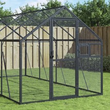 Aviary Anthracite 1.79x8x1.85 m Aluminium - £532.05 GBP