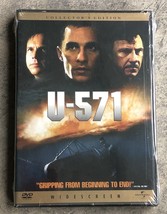 U-571 NEW DVD Matthew McCanaughey Bill Paxton Harvey Keitel Widescreen Free Ship - £6.42 GBP