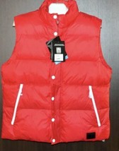 Pajar Red White Button Jaegar 3M Thinsulate-Fill Featherless Vest Size XL - £147.45 GBP