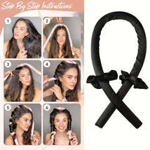 3pc Heatless Hair Curler Set for Effortless DIY Styling - £11.75 GBP