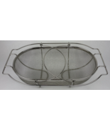 Professional Chef Over The Sink Stainless Steel Oval Fine Mesh Colander ... - $82.91 CAD