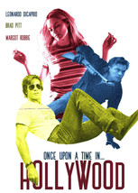 Once Upon A Time in Hollywood 5x7 inch photo poster art Brad Pitt Margot Robbie - £4.61 GBP