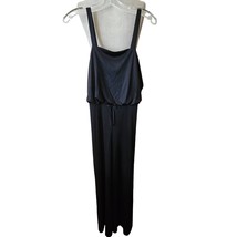 Vintage Black Sleeveless Jumpsuit Size 9 - $34.65