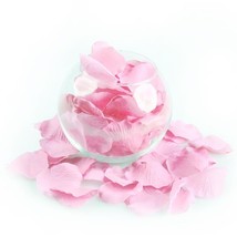 2000PCS Artificial Silk Rose Petal Decoration Light Pink - £6.10 GBP