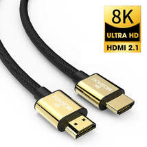 Fast transfer HDMI 2.1 Cable 8K 60Hz 4K 120Hz 48Gbps HDMI Splitter Cable... - £10.72 GBP+