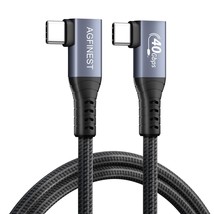 Usb 4 Cable For Right Angle Thunderbolt 4 Cable, Right Angle Usb4 Cable ... - $17.99
